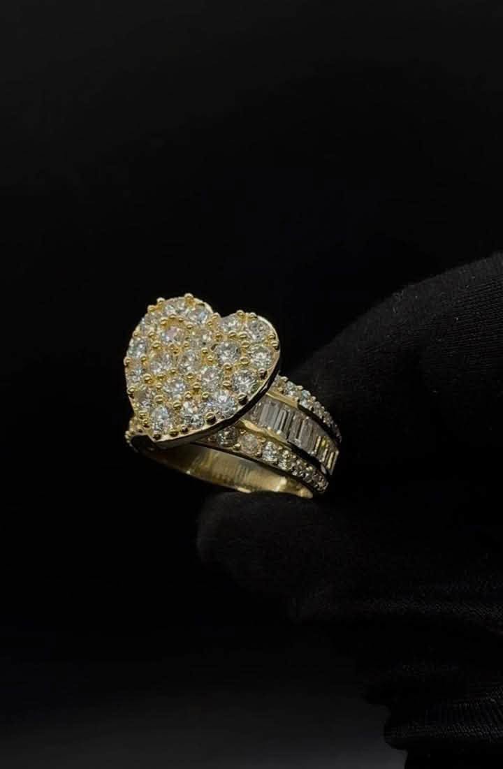 ANILLO CORAZON 14 KT GOLD