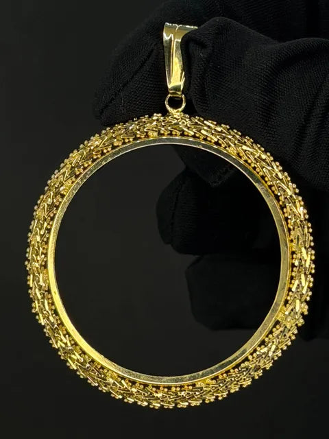 Gold Coin Holder 14k