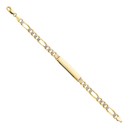 Figaro Chain ID Bracelet