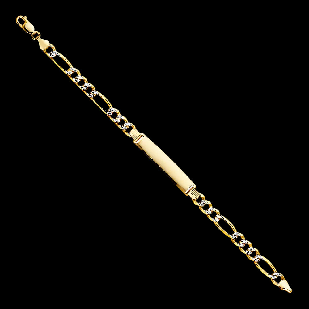 Figaro Chain ID Bracelet
