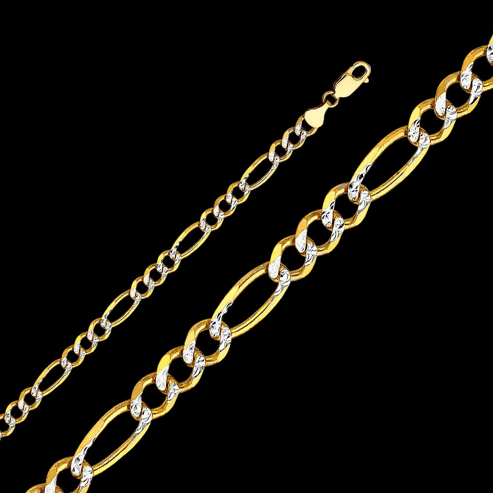 Figaro with Regular White Pave