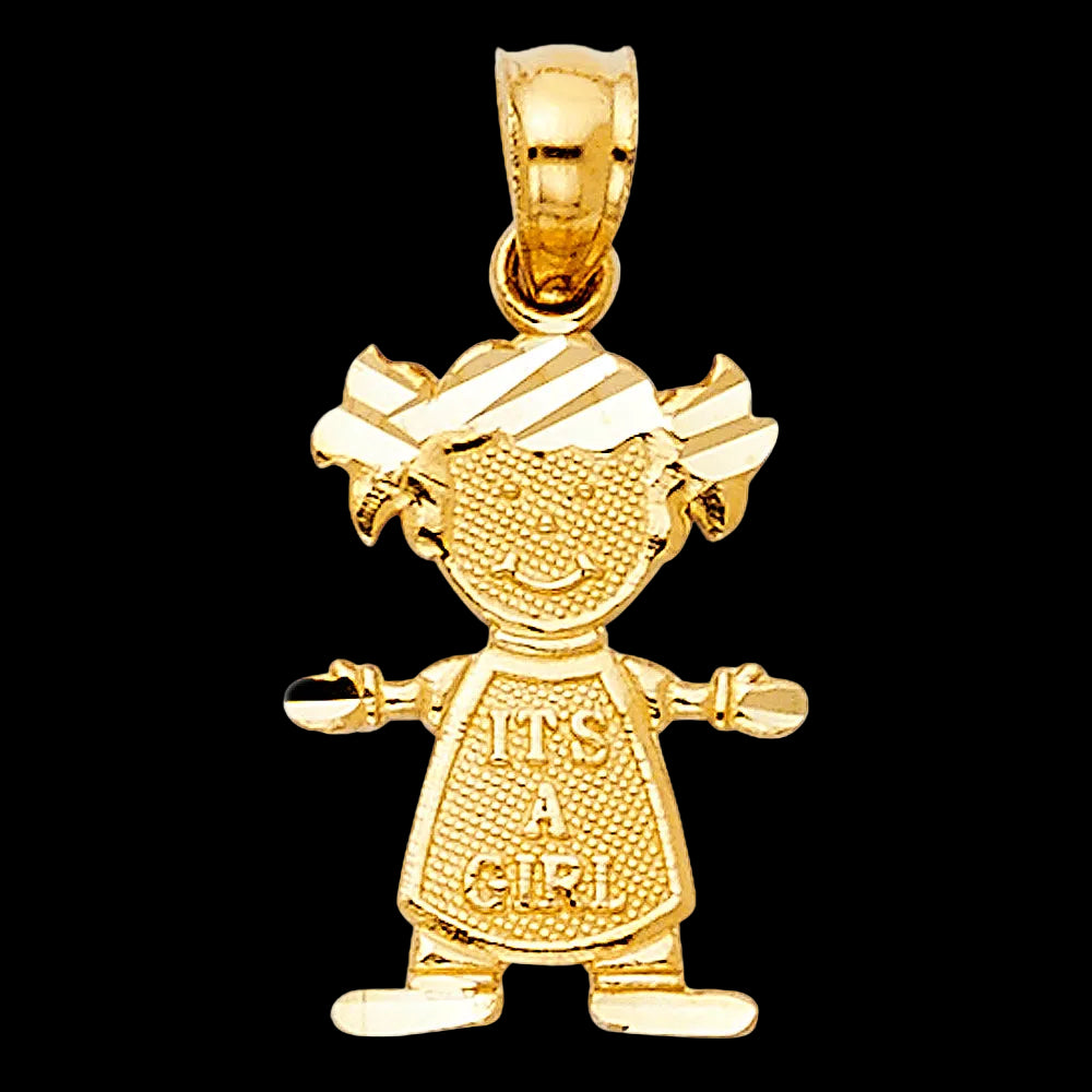 Its A Girl Pendant