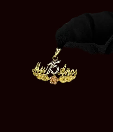 PENDANT XV 14K 3T