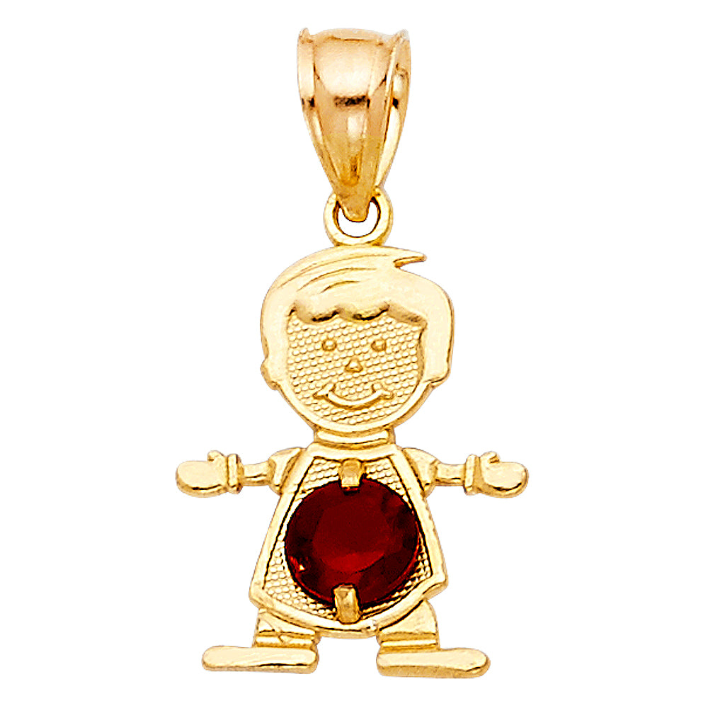 July Boy Pendant