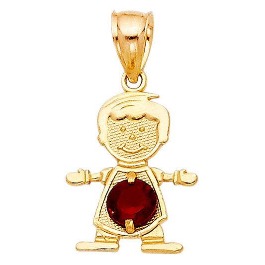 July Boy Pendant