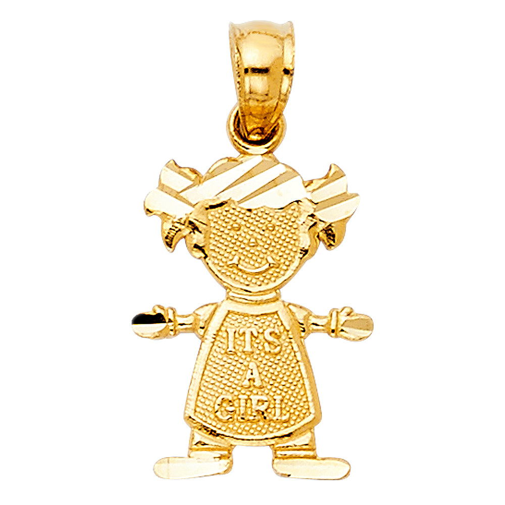 Its A Girl Pendant