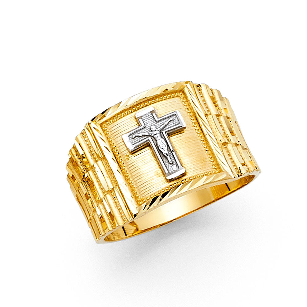 Men's Crucifix Ring